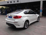 WIDE BODY KIT for BMW X6 E71 2008 - 2012  Set includes:  Front Bumper Side Skirts Fender Flares Rear Diffuser Roof Spoiler