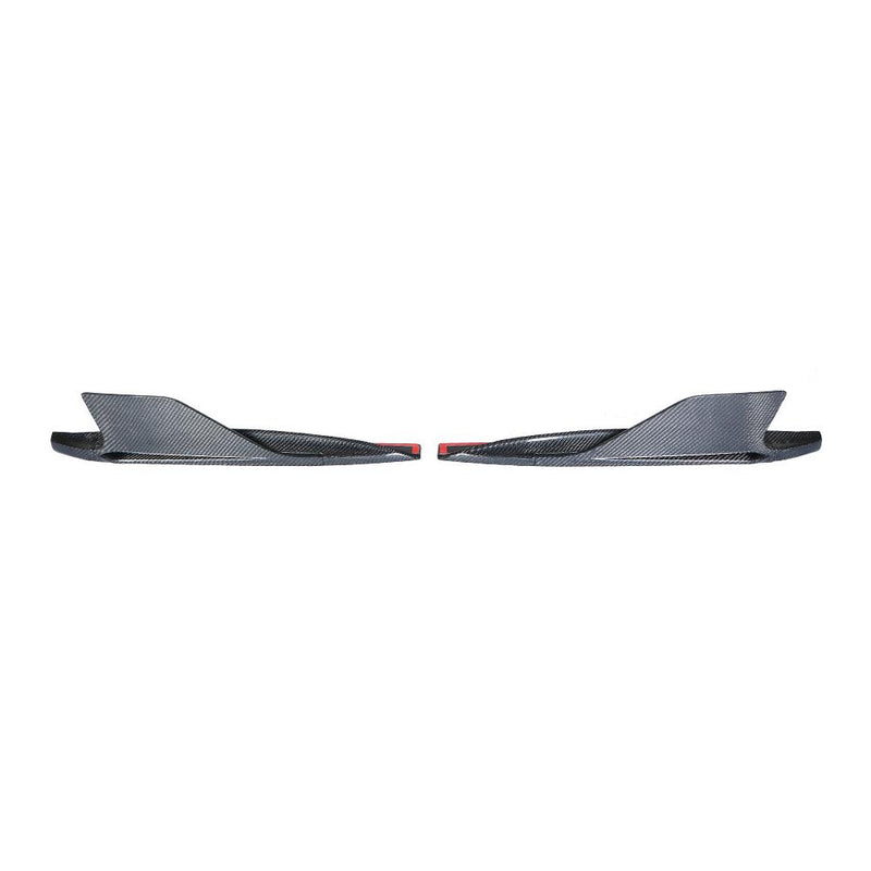 CARBON FIBER SIDE BUMPER FINS FOR AUDI R8 4S 2015-2018