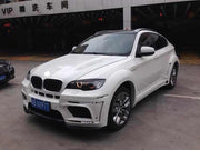 WIDE BODY KIT for BMW X6 E71 2008 - 2012  Set includes:  Front Bumper Side Skirts Fender Flares Rear Diffuser Roof Spoiler