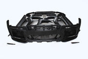 WIDE BODY KIT for BMW X6 E71 2008 - 2012  Set includes:  Front Bumper Side Skirts Fender Flares Rear Diffuser Roof Spoiler