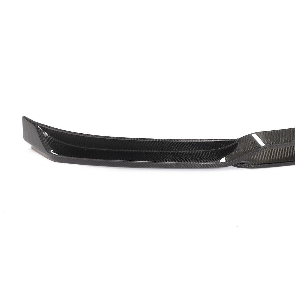 Carbon Fiber front bumper lip for Porsche Macan