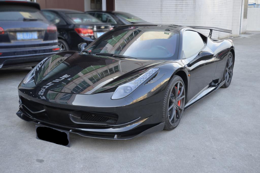 Carbon Fiber Front Lip for Ferrari 458 Base Coupe 2-Door 11-13