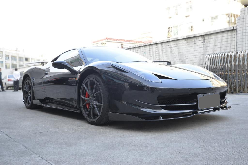 Carbon Fiber Front Lip for Ferrari 458 Base Coupe 2-Door 11-13