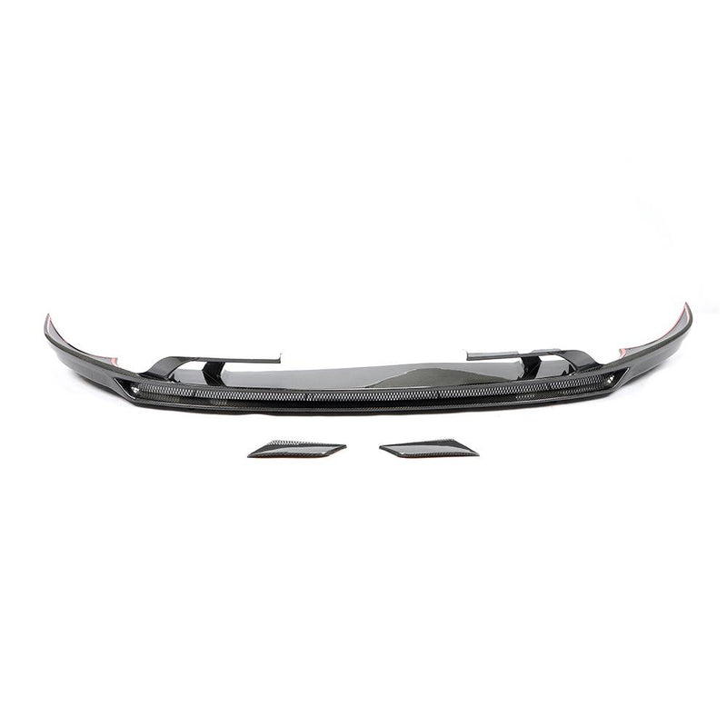 for Porsche Cayenne 9Y Carbon Fiber Front Bumper Lip Sport Utility 4-Door 2018-2019