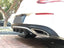 Carbon Fiber Rear Lip Diffuser For Mercedes-Benz C Class C180 C200 C250 C300 C350 C43 AMG 4Matic Coupe Convertible 15-18