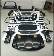 CONVERSION BODY KIT for TOYOTA LAND CRUISER 200 LC 200 to LAND CRUISER 300 LC 300
Set includes:
Front Bumper
Front Grille
Side Fenders
Rear Bumper
Material: Plastic + Stainless Steel
NOTE: Professional installation is required.
Contact us for pricing