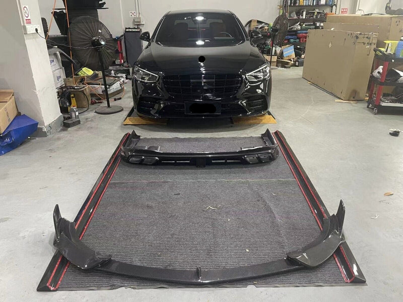DRY CARBON BODY KIT FOR MERCEDES BENZ S CLASS AMG W223 2020+