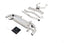 VALVED EXHAUST CATBACK MUFFLER for MERCEDES-BENZ AMG GLC 63 4.0T 2015 - 2019 Set includes: Center pipes Muffles with valves Exhaust tips Valve control box with remote control (you may also reuse your factory exhaust valve motors)
