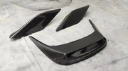 OEM Style Dry Carbon Body Kit For Ferrari F8  Set include:   Front Lip Front Lip Canards Hood Trims Side Skirts Rear Air Intlet Trims Rear Diffuser Rear Spoiler Engine Cover Material: Dry Carbon