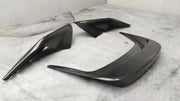 OEM Style Dry Carbon Body Kit For Ferrari F8  Set include:   Front Lip Front Lip Canards Hood Trims Side Skirts Rear Air Intlet Trims Rear Diffuser Rear Spoiler Engine Cover Material: Dry Carbon