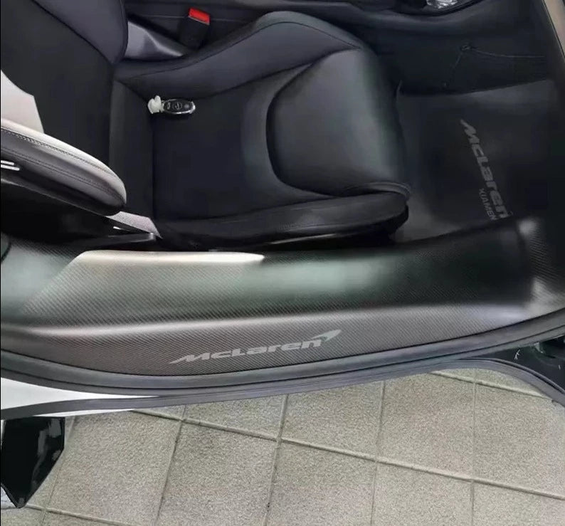 DRY CARBON THRESHOLD PROTECTOR SIL PLATE for MCLAREN GT 2019 - 2023