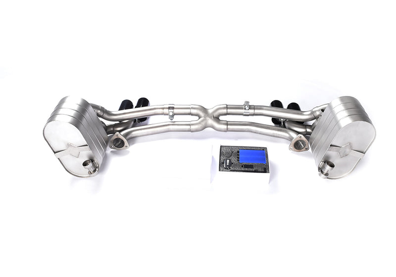 VALVED EXHAUST CATBACK MUFFLER for Porsche Carrera 997.2 3.6