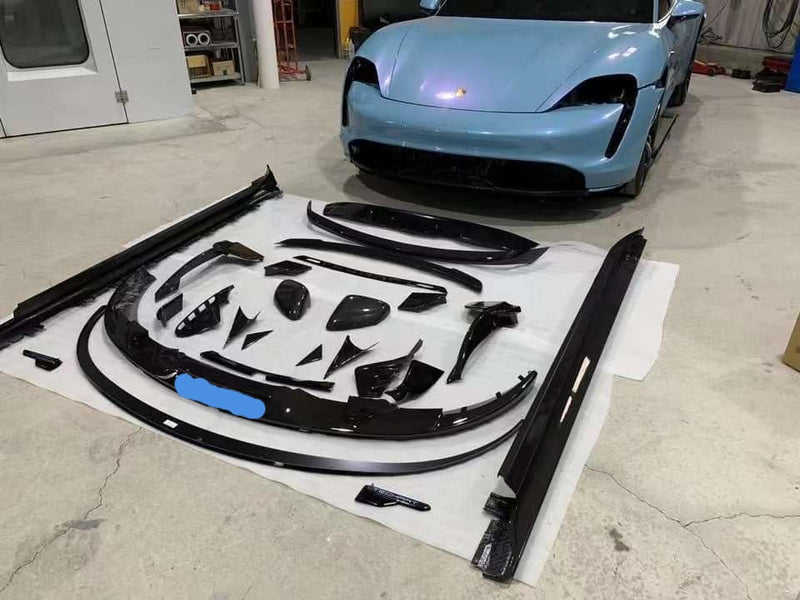 CARBON FIBER BODY KIT for PORSCHE TAYCAN J1 2019 - 2023