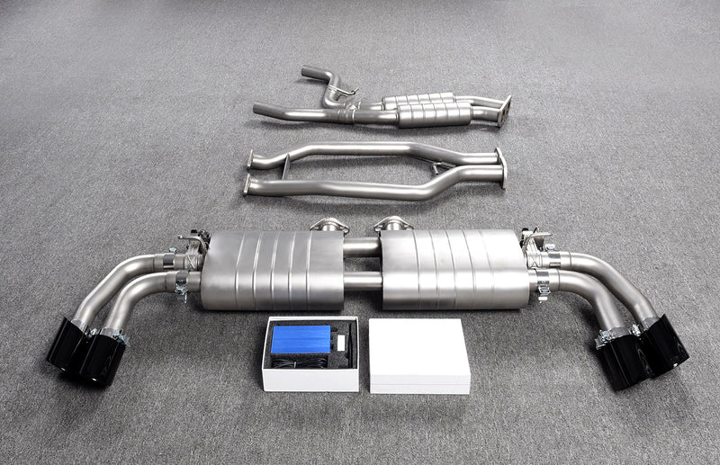 VALVED EXHAUST CATBACK MUFFLER for PORSCHE CAYENNE 3.0T
