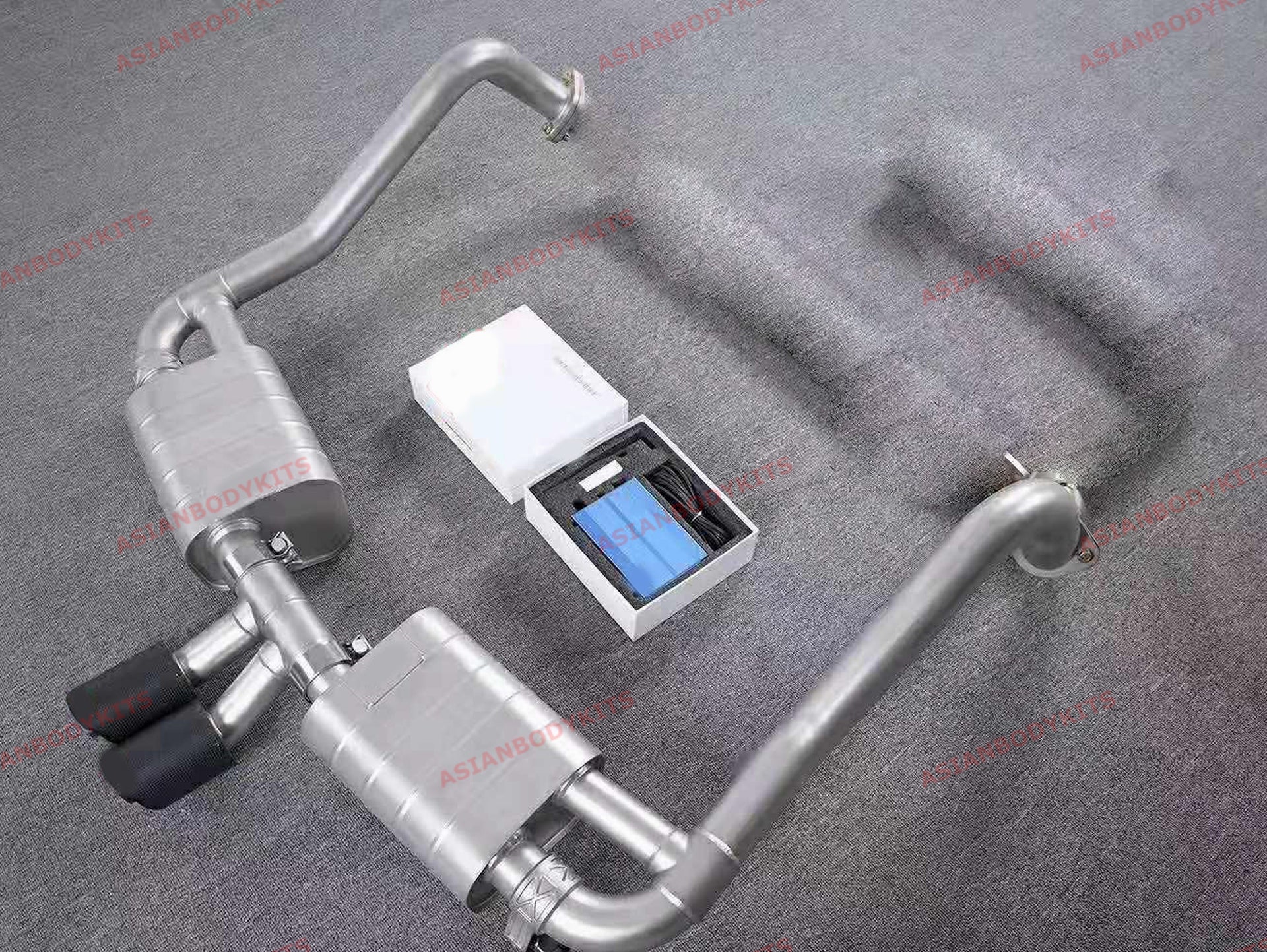 VALVED EXHAUST CATBACK for Porsche 718 Boxster 982 Cayman 2017+ - Forza Performance Group