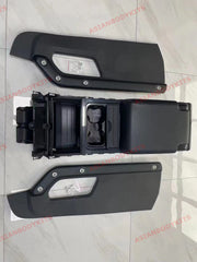 Middle Armrest Console Box For Land Rover Defender L663 2019+ Set include: Armrest Console Box Material: ABS plastics Note: Professional installation is required