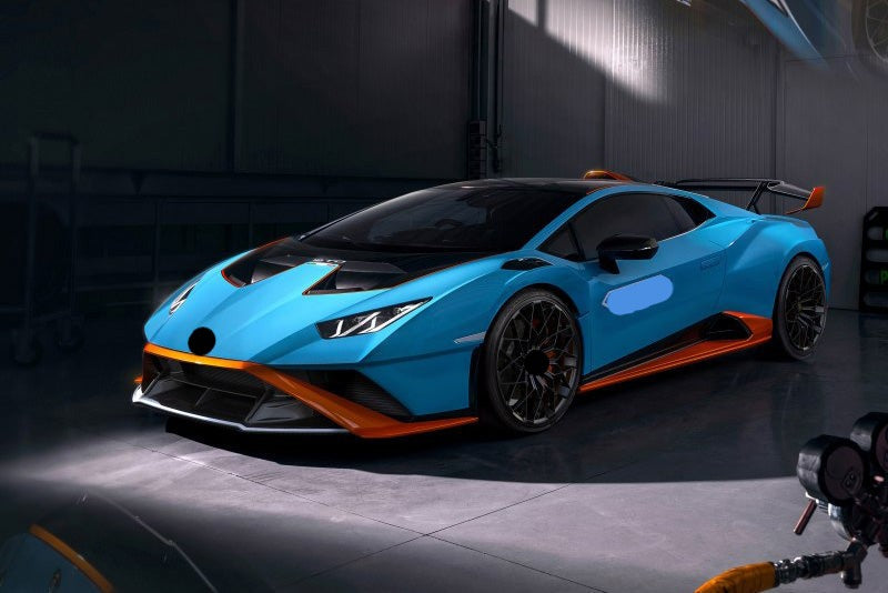 2021-UP Lamborghini Huracan STO Dry Carbon Fiber Hood Vents