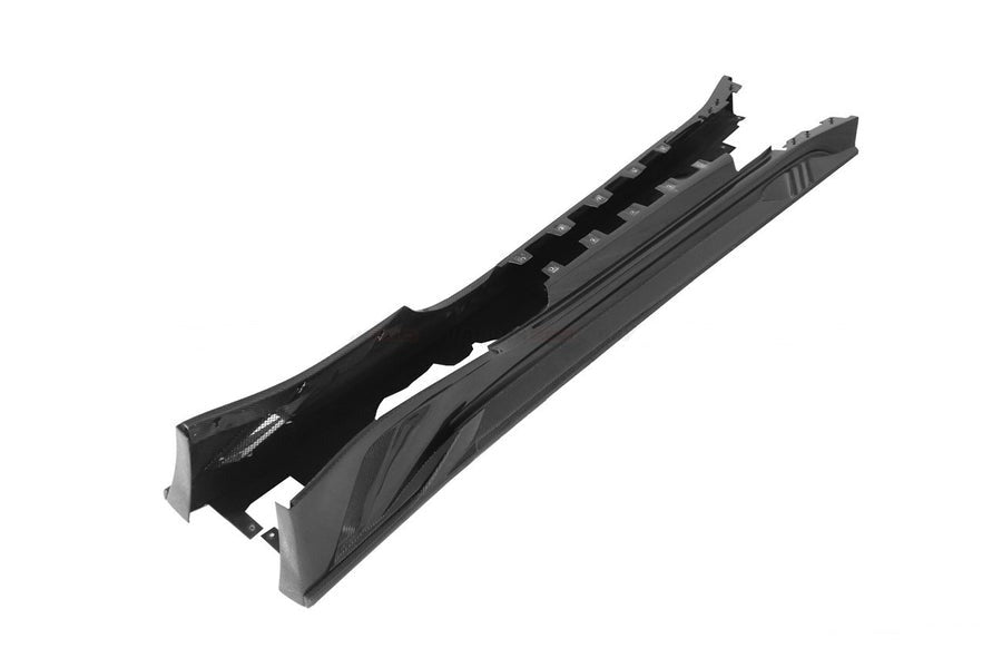 WIDE CARBON BODY KIT for BMW M4 G82/G83 2021+  Set includes:  Front Bumper Wide Fenders Side Skirts Rear Bumper Exhaust Tips