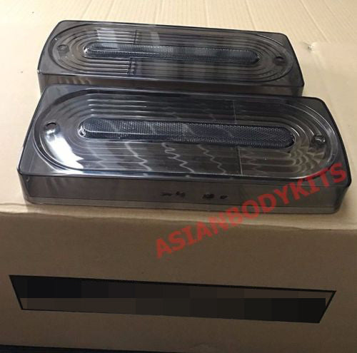 TAIL LIGHT COVERS for MERCEDES BENZ G CLASS W463 FACELIFT 2008 - 2017
Set includes:
Tail Light Covers
Material: Plastic
Note: Professional installation is required.