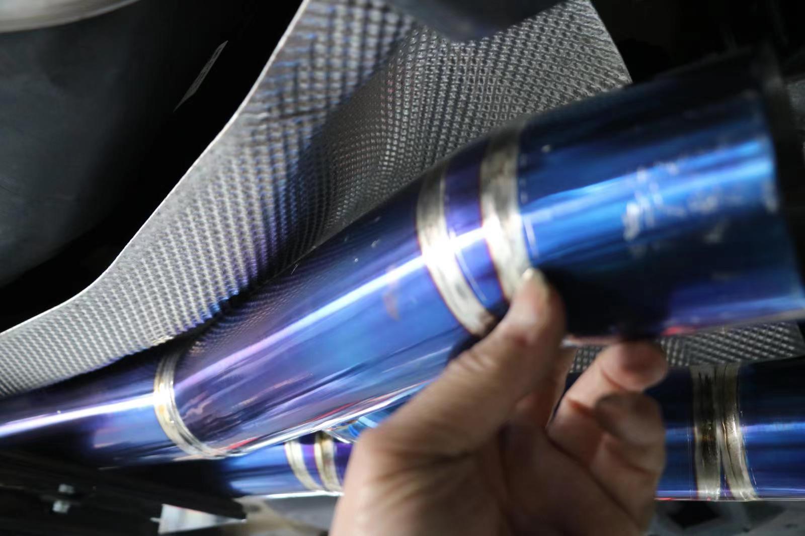 Aggressive Sporty Sound Valved Exhaust Catback Muffler For BMW M8 F93 Gran Coupe 2019+ 4.4L  Set include:  Center pipes Muffler with valves The valve control unit and remote controller Material: Stainless steel  Production time: 10 days  NOTE: Professional installation is required.