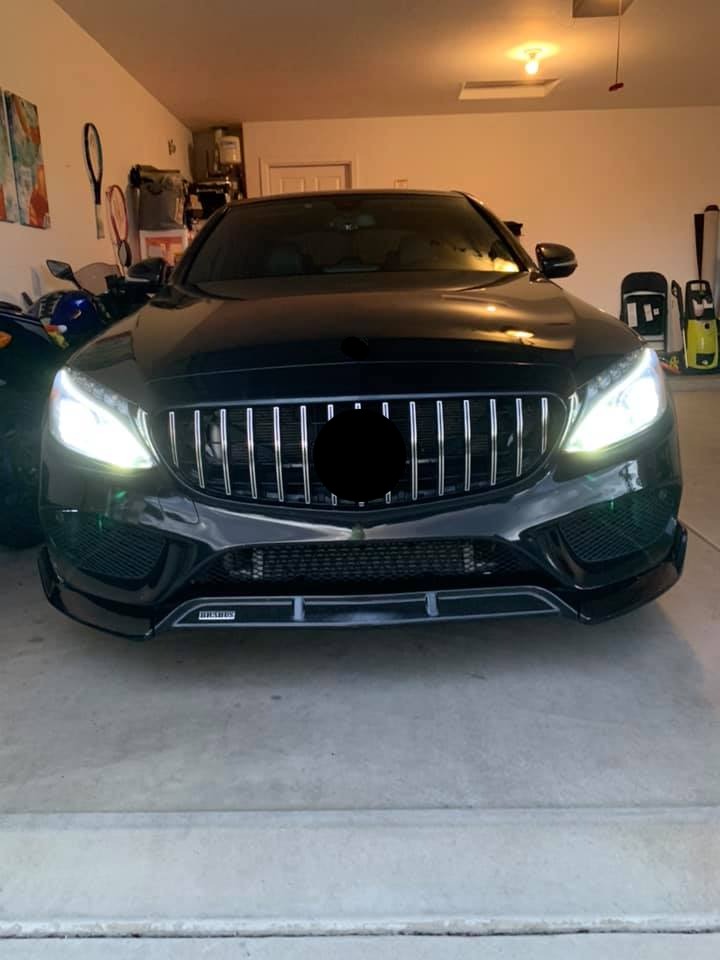 GTR Front Grille for W205 C-Class C63 C43