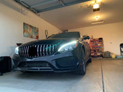 GTR Front Grille for W205 C-Class C63 C43