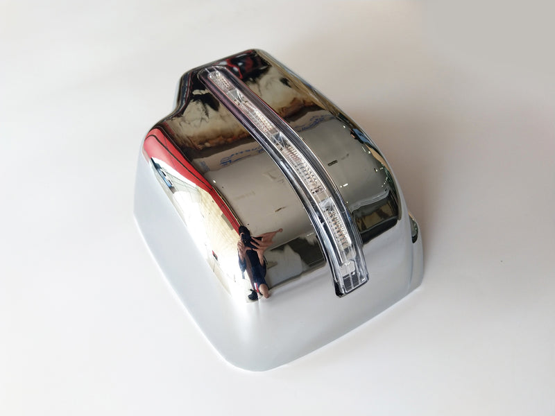 Chrome/Black Wing Mirror Cover for Suzuki Jimny JB64 JB74