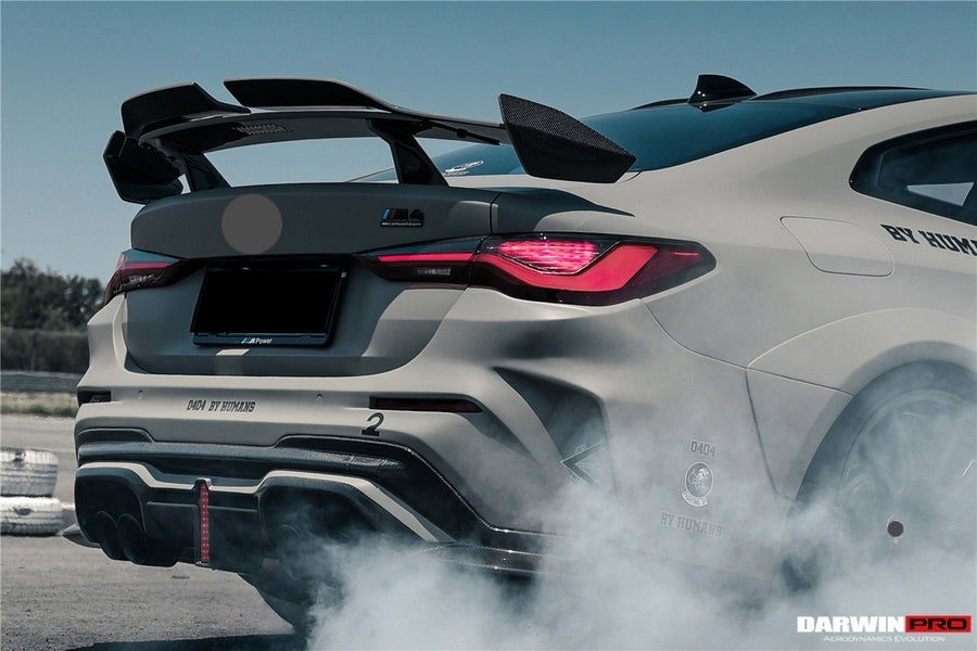 WIDE CARBON BODY KIT for BMW M4 G82/G83 2021+  Set includes:  Front Bumper Wide Fenders Side Skirts Rear Bumper Exhaust Tips
