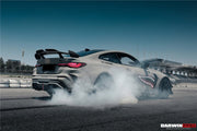 WIDE CARBON BODY KIT for BMW M4 G82/G83 2021+  Set includes:  Front Bumper Wide Fenders Side Skirts Rear Bumper Exhaust Tips