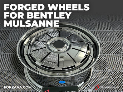 FORZA PERFORMANCE 22 INCH FORGED WHEELS RIMS for BENTLEY MULSANNE 2013 custom fit VORSTEINER VE-392