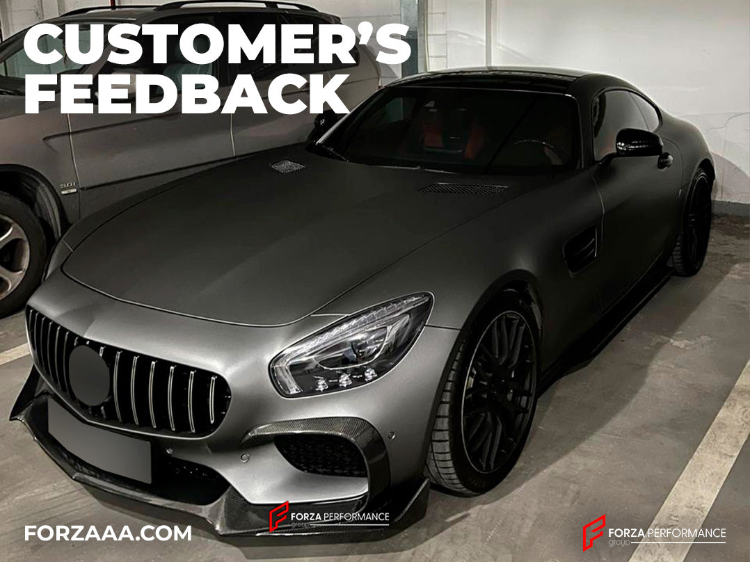CARBON BODY KIT for MERCEDES BENZ AMG GT C190 2017 - 2023: Customer's Feedback