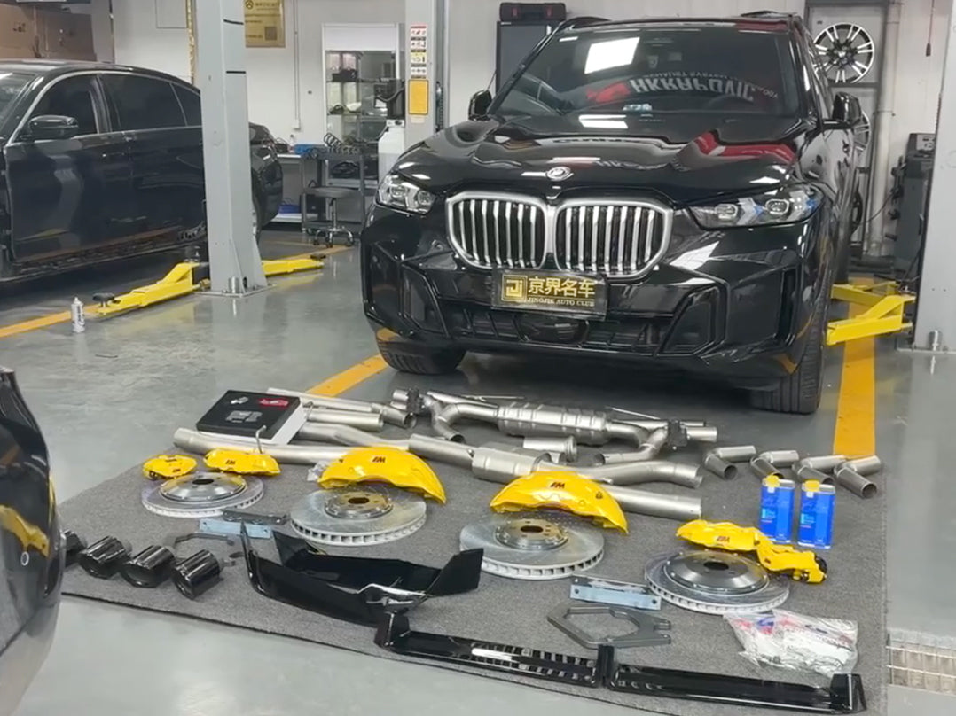 Upgrading the Breaks Kit and Exhaust System for BMW X6 G06