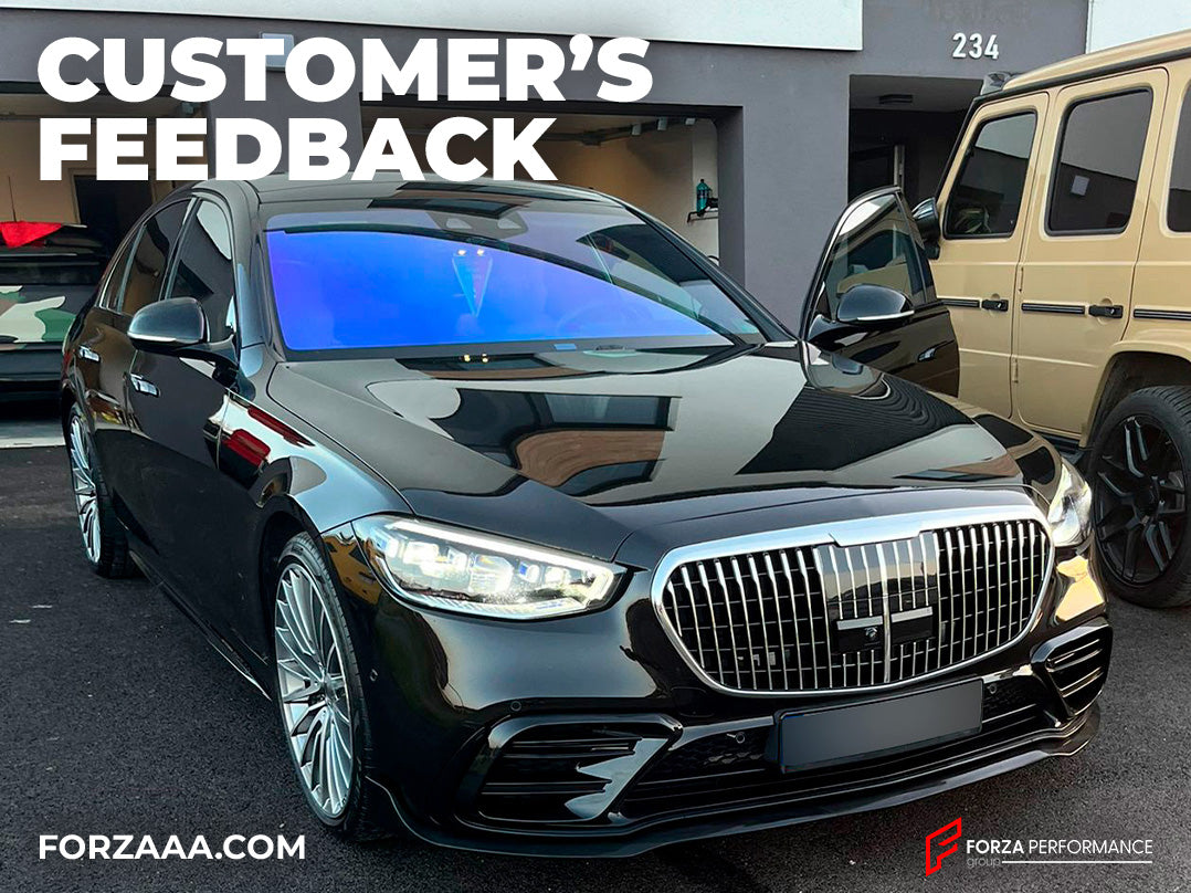 BODY KIT FOR MERCEDES BENZ S CLASS W223: Customer's Feedback