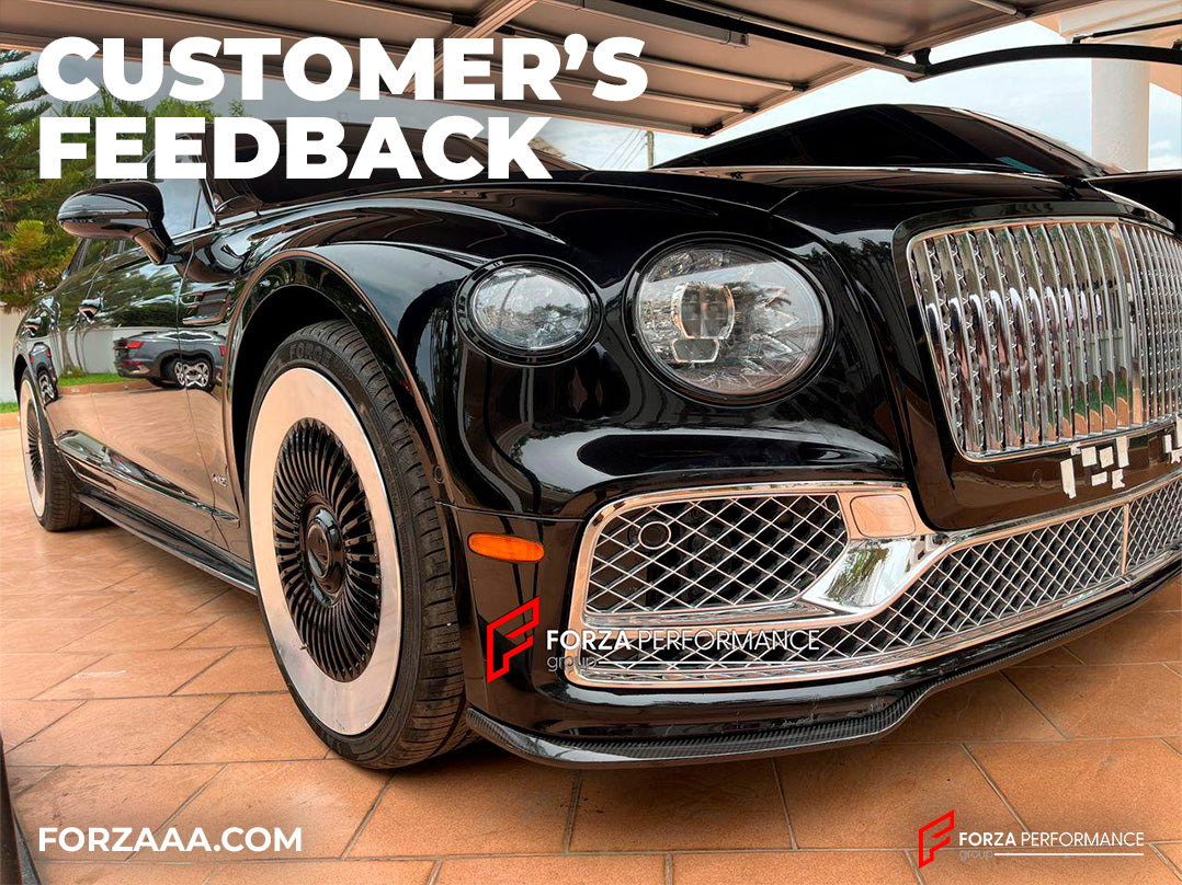 BODY KIT for BENTLEY FLYING SPUR III FACELIFT: Customer's Feedback