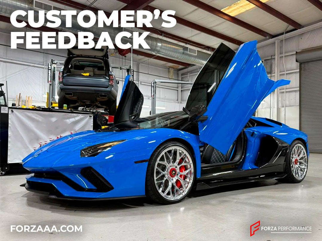 BODY KIT for LAMBORGHINI AVENTADOR SVJ 2018 - 2022: Customer's Feedback