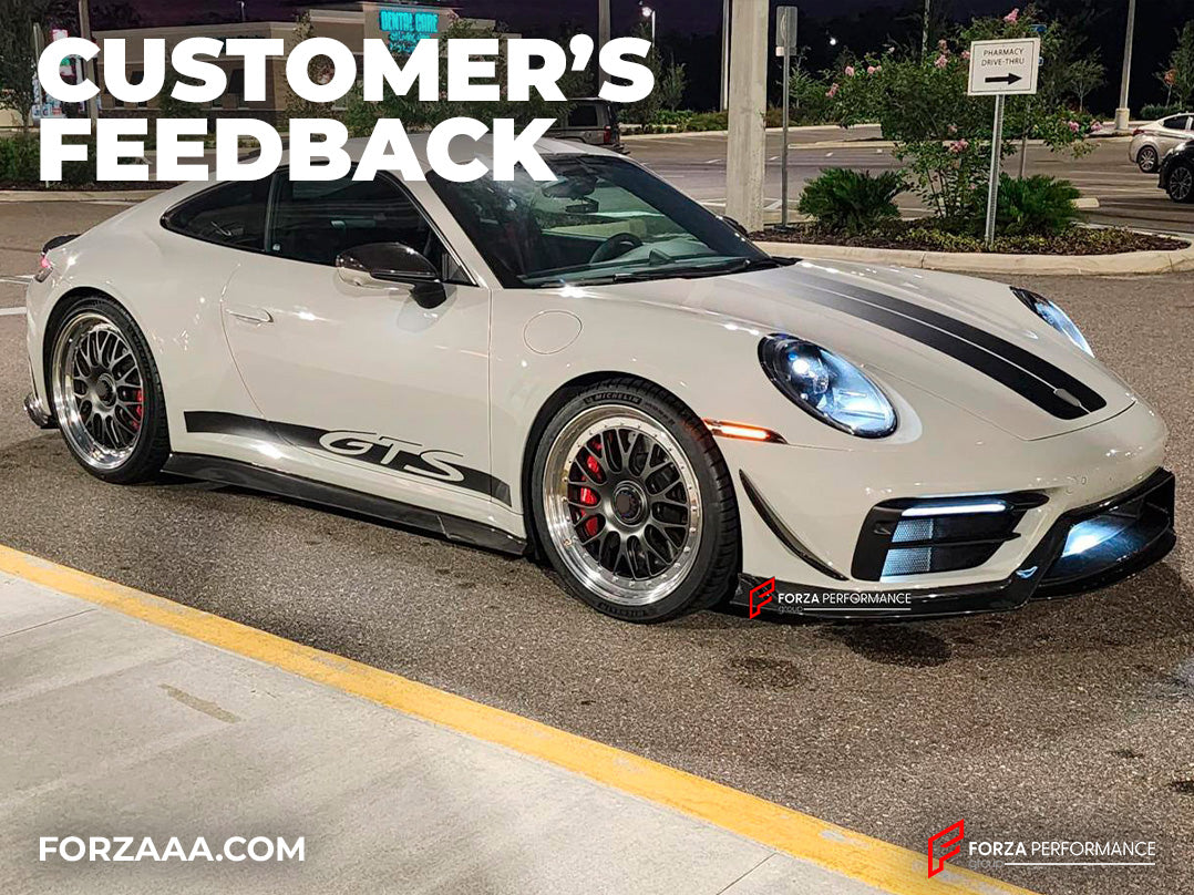 BODY KIT for PORSCHE 911 992.1 GTS 2021 - 2024: Customer's Feedback