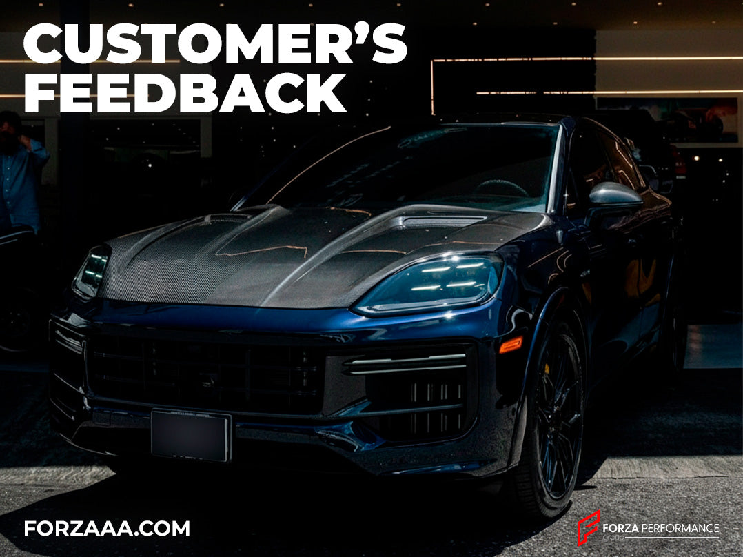 CARBON BODY KIT for PORSCHE CAYENNE TURBO 9Y0.2 2025: Customer's Feedback