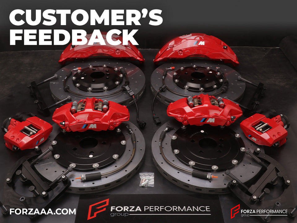 CARBON CERAMIC BIG BRAKE KIT for BMW X6 G06 M60i 2024: Customer's Feedback
