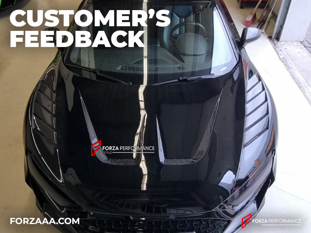 CARBON HOOD BONNET for AUDI R8 4S FACELIFT 2019 - 2023: Customer's Feedback