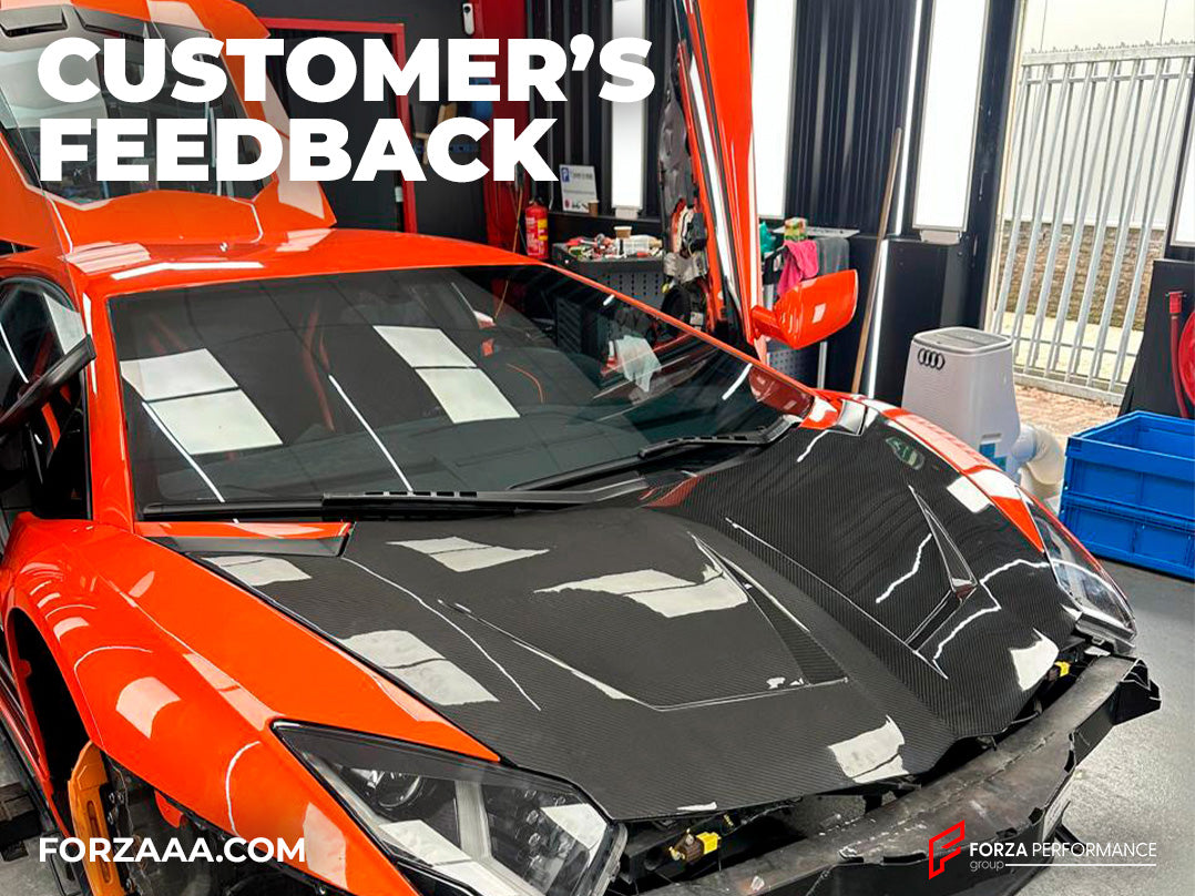 CARBON PARTS for LAMBORGHINI AVENTADOR: Customer's Feeback