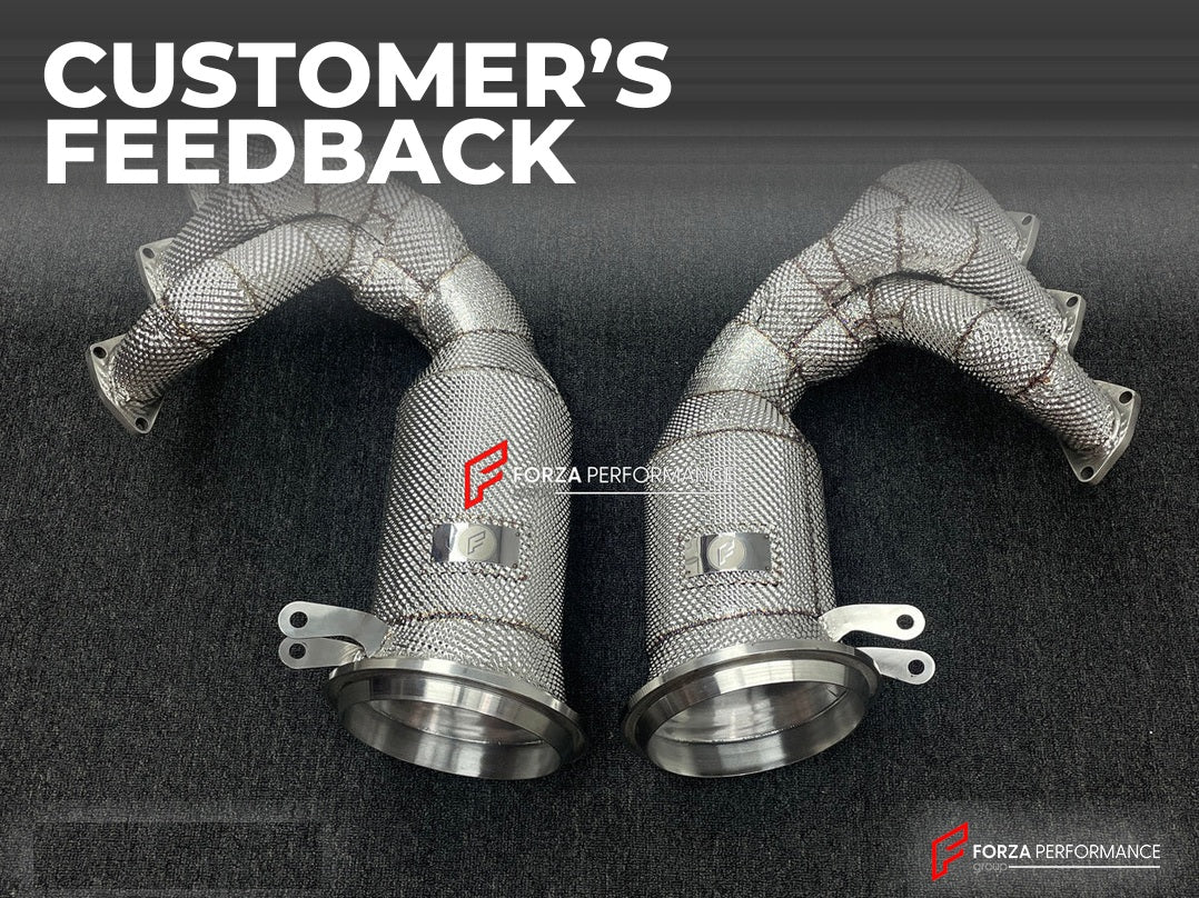 EXHAUST HEADERS for PORSCHE 911 992.1 GT3 RS