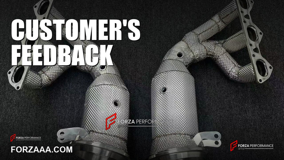 EXHAUST HEADERS for PORSCHE 911 992.1 GT3 RS | Customer's Feedback