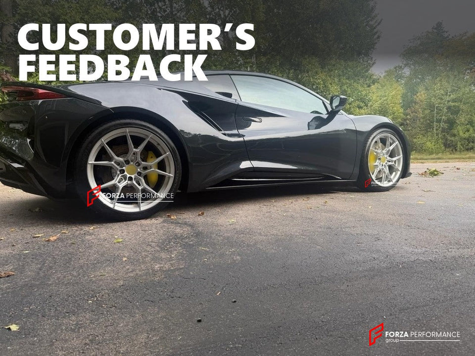 FORGED WHEELS and CARBON REAR DIFFUSER for LOTUS EMIRA 2026 Forza Performance