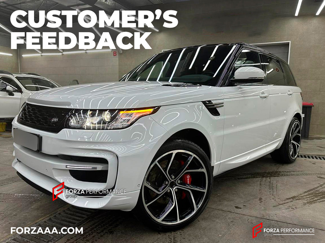 FRONT and REAR BUMPERS for LAND ROVER RANGE ROVER SPORT L494 FACELIFT 2018 - 2021: Customer's Feedback