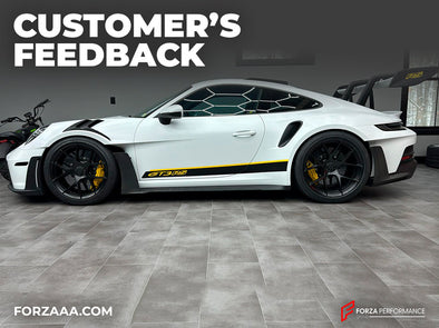 Forged Wheels for PORSCHE 911 992 GT3RS: Customer's Feedback