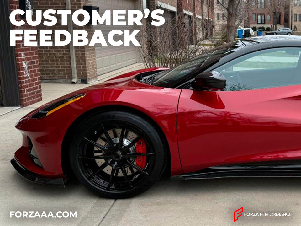 GT4 STYLE CARBON BODY KIT for LOTUS EMIRA 2022+: Customer's Feedback