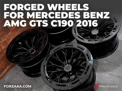 19 20 INCH FORGED WHEELS RIMS WITH AERODISC for MERCEDES-BENZ AMG GTS C190 2020 custom fit AL13 R80-109R