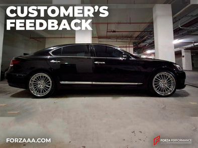 Forged Wheels for LEXUS LS460 2015: Customer's Feedback