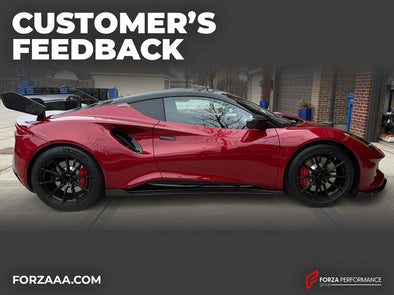 Forged Wheels for LOTUS EMIRA: Customer's Feedback