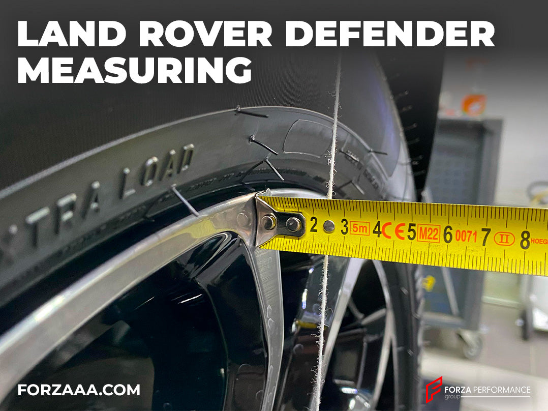 Forza Performance Group measured Land Rover Defender OCTA L663 2024+